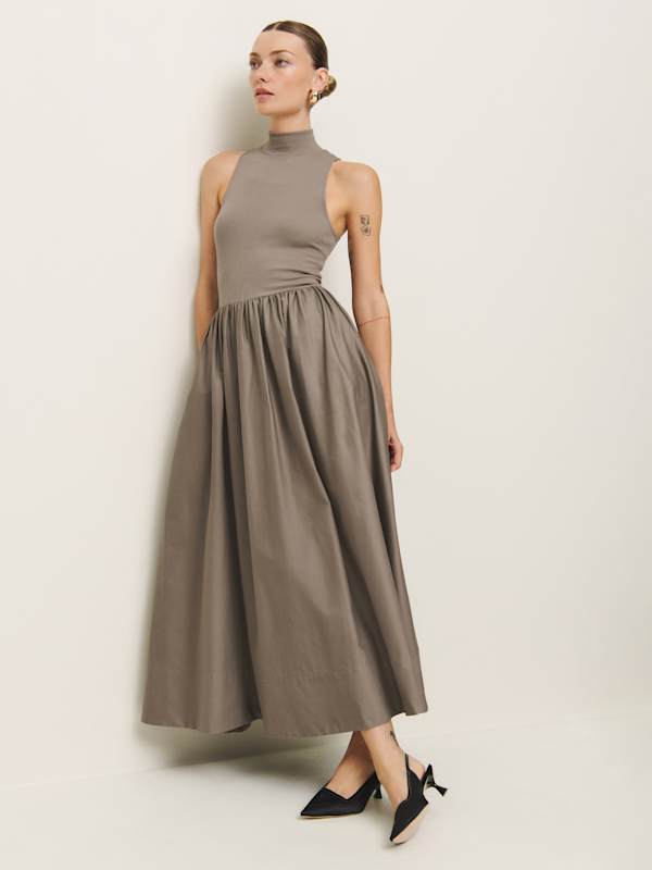 Sai Dress - Taupe